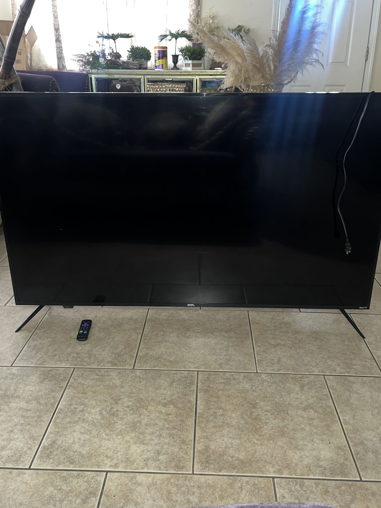 65” Onn Roku Smart Tv Audio Only