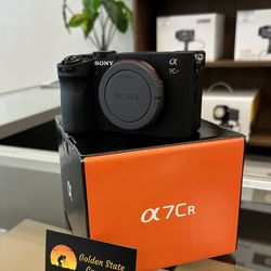 Sony a7CR Mirrorless Camera Black