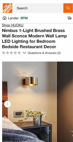 Pair of Wall Lights/Sconces- NEW IN BOX