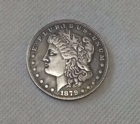 US 1879 Morgan Judd 1613 Dollar Patern Coin / Token