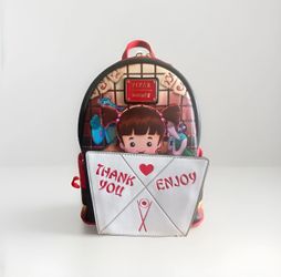 Loungefly Disney Monsters, Inc. Harryhausen’s Takeout Boo pop up Mini Backpack