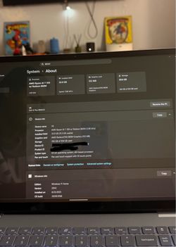 Dell Laptop Silver