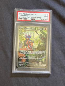 PSA 9 2023 POKEMON SVI EN KORAIDON ex SPECIAL ILLUSTRATION RARE