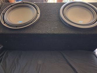 American Sound Connection Universal Car Stereo Paintable Ported 12" Alpine S-W12D4 Type S Car Audio Subwoofer Custom Sub Box Enclosure Package New