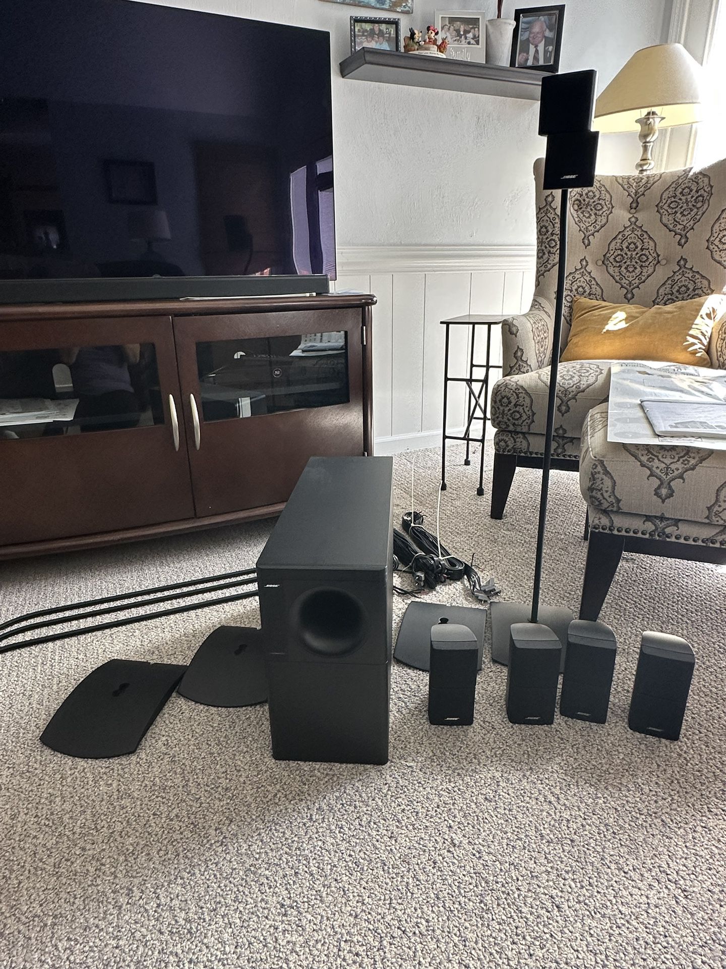 Bose Acoustimass 10 Series II and Stands
