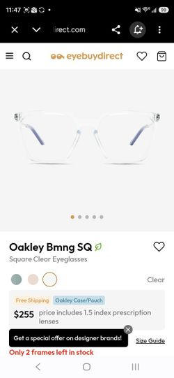 Oakley Bmng SQ
Square Clear Eyeglasses
Go to source
Clear