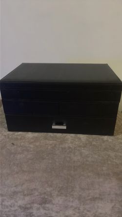 Large jewelry box Crate and Barrel