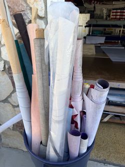 Free vinyl and cloth rolls