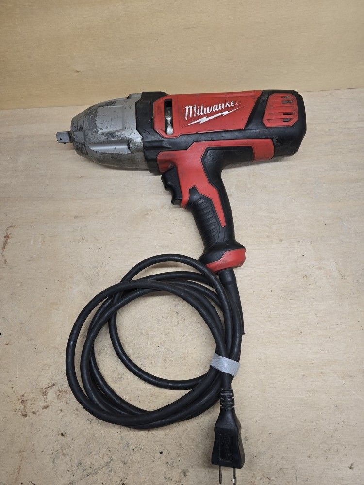 Corded Milwaukee 1/2" impact wrench