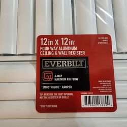 NEW Everbilt AC wall or ceiling registers