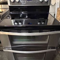 Double oven stove