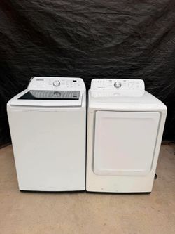 Samsung washer and gas dryer