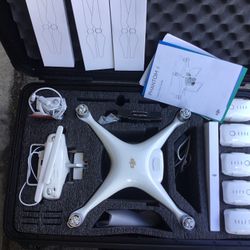 DJI Phantom 4 Professional Quadcopter with Camera and 3-Axis Gimbal - White