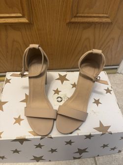 Tan Size 7 High Heel