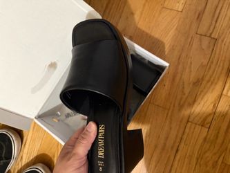 Leather Platform sandal