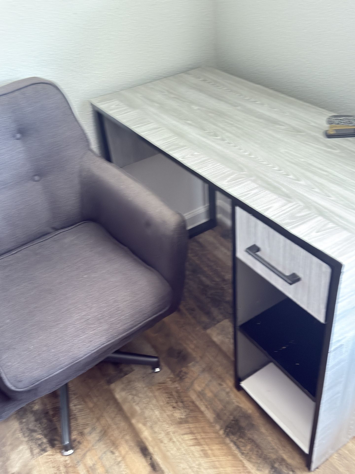 Desk And Office Chair 