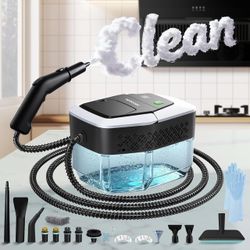 New 2500W Handheld Steam Cleaner - High Temp Deep Cleaning
