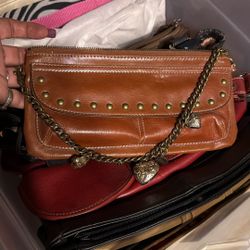 Kathy Van Zelanda Shoulder Purse
