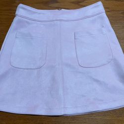 Forever 21 Pink Velvet Skirt Size Medium 