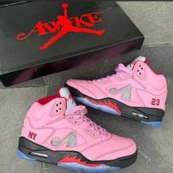 Jordan 5 Always NYC Pink I Got All Sizes 