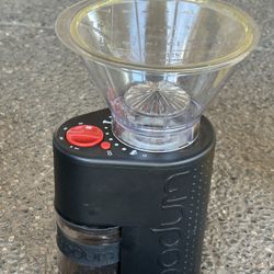 Bodum Bistro Electric Coffee Grinder Black