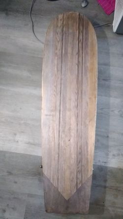 G&S koa wood longboard