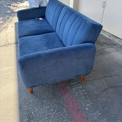 Blue Futon Couch