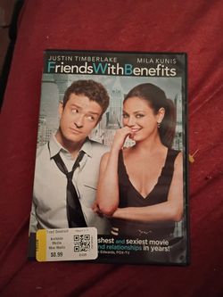Friends With Benefits DVD – Justin Timberlake & Mila Kunis