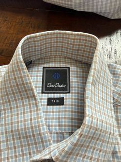 New David Donahue dress shirt - L