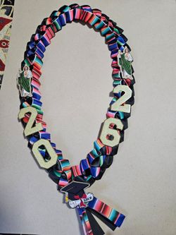Graduation lei.