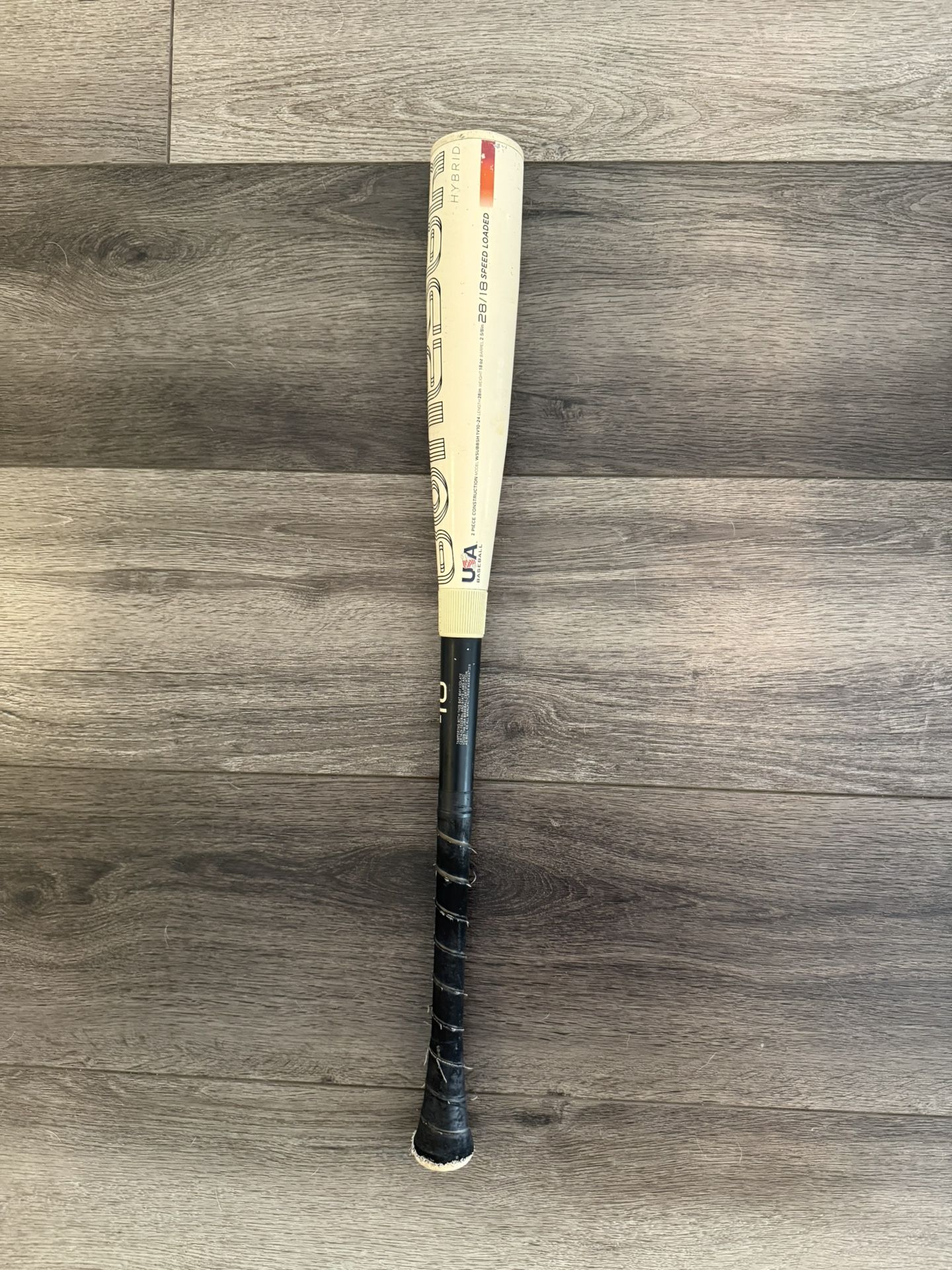 Warstic Bonesaber Hybrid -10 USA Baseball Bat 28/18