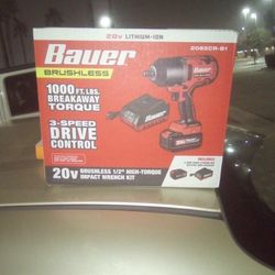 Bauer 1/2inch 20V Impact Drill 