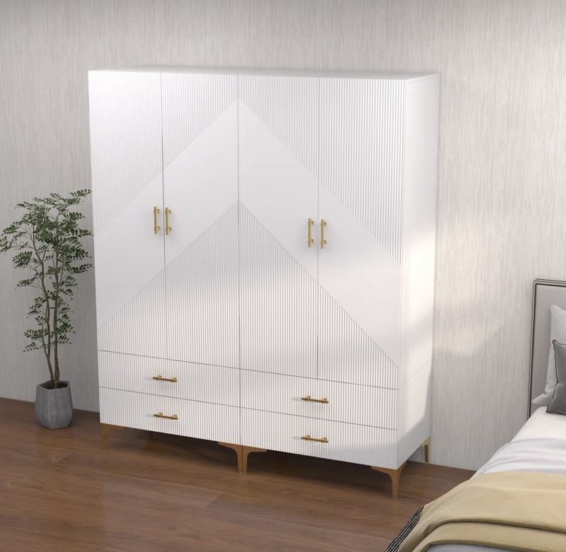 New in box Turcotte Armoire (Set of 2) (retail $800)