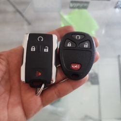 Chevy Entry Control Remote/car Keys Fobs