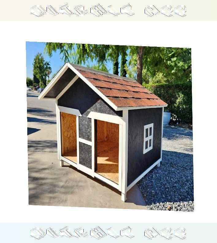 Custom-Made Dog Houses - Designed for Your Pet's Unique Needs question notice