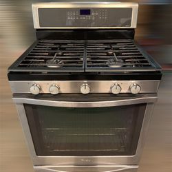 Whirlpool Gas Stove 30” 5 Burners 
