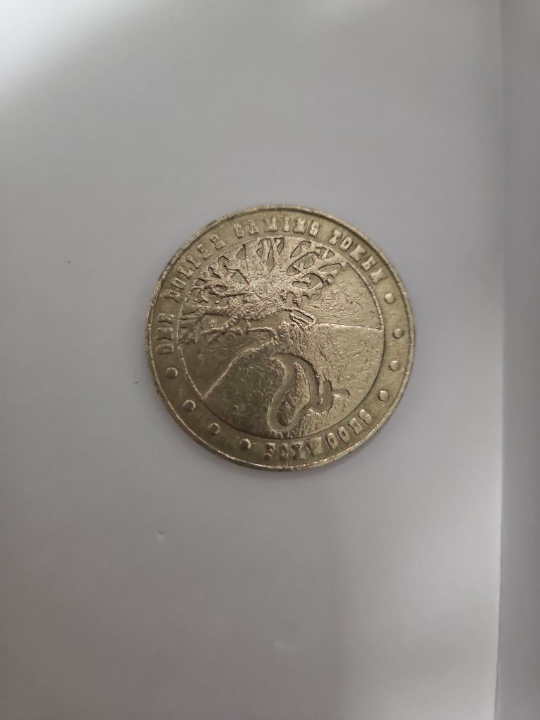 Foxwoods $1.00 coin
