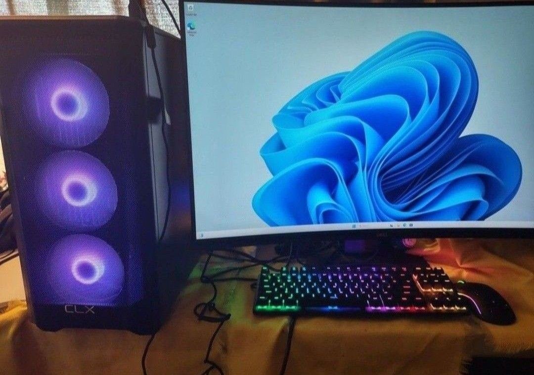 Gaming Computer Keyboard Curved Monitor Will Not Separate