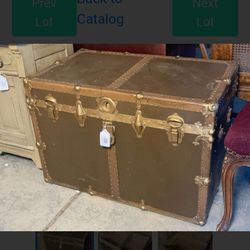 Vintage Steamer Trunk