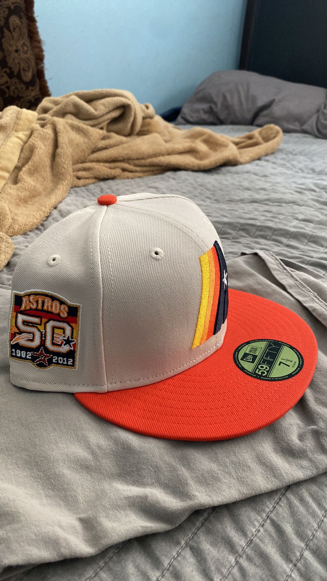 Astros Fitted 7 3/4
