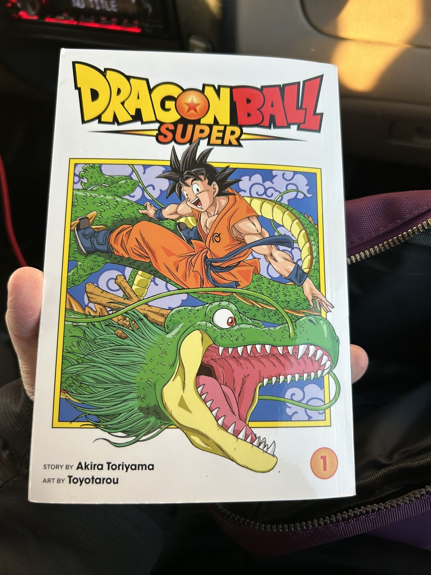 Dragon Ball Z, super book one manga