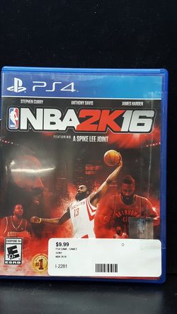 PS4 NBA 2K16