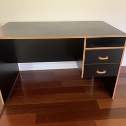 Black Office Desk