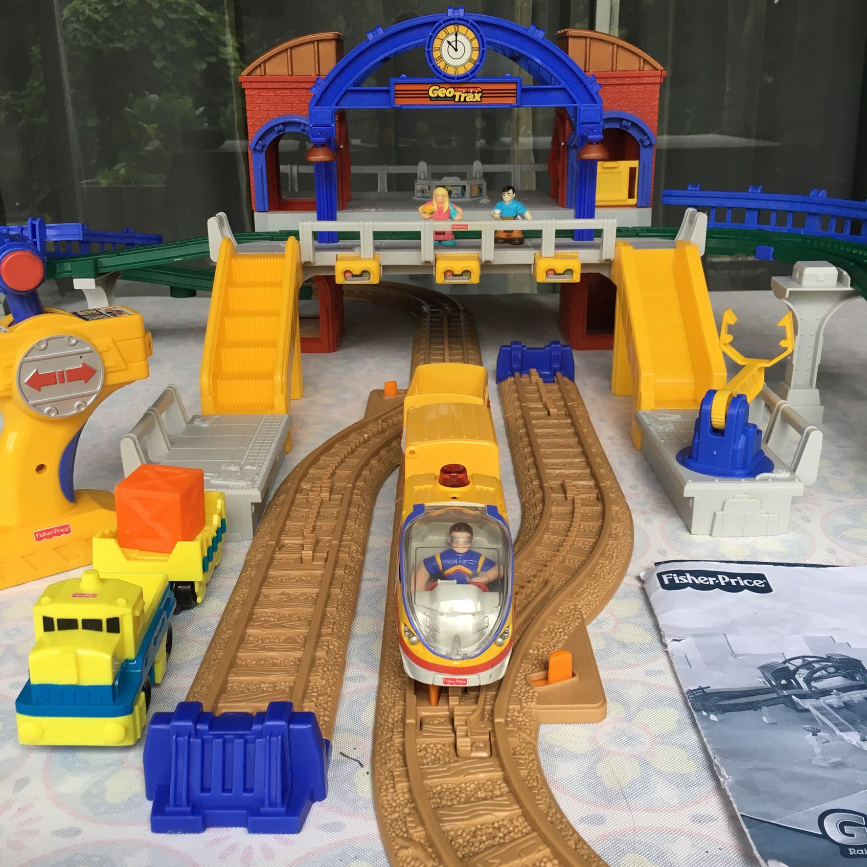 Super Fun Fisher-Price GeoTrax Grand Central Station Toy Set - 🚂 Trains!!