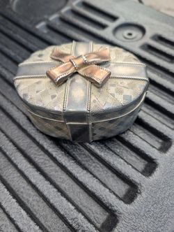 Jewelry Box And Powder Bowl