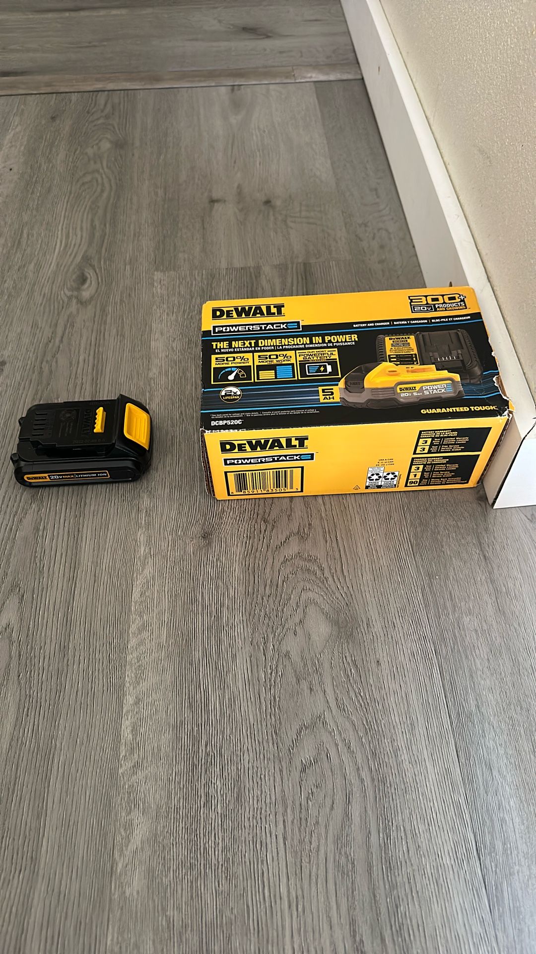 New Dewalt Battery +charger Kit And An Extra Battery
