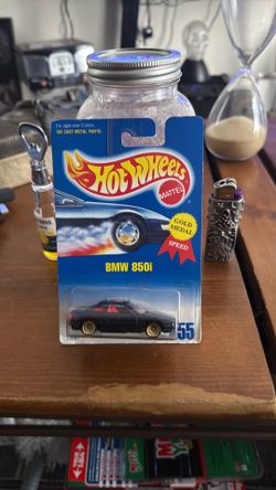 Hot Wheels BMW 850i #255 HW ‘92 Series Dark Blue VHTF!!