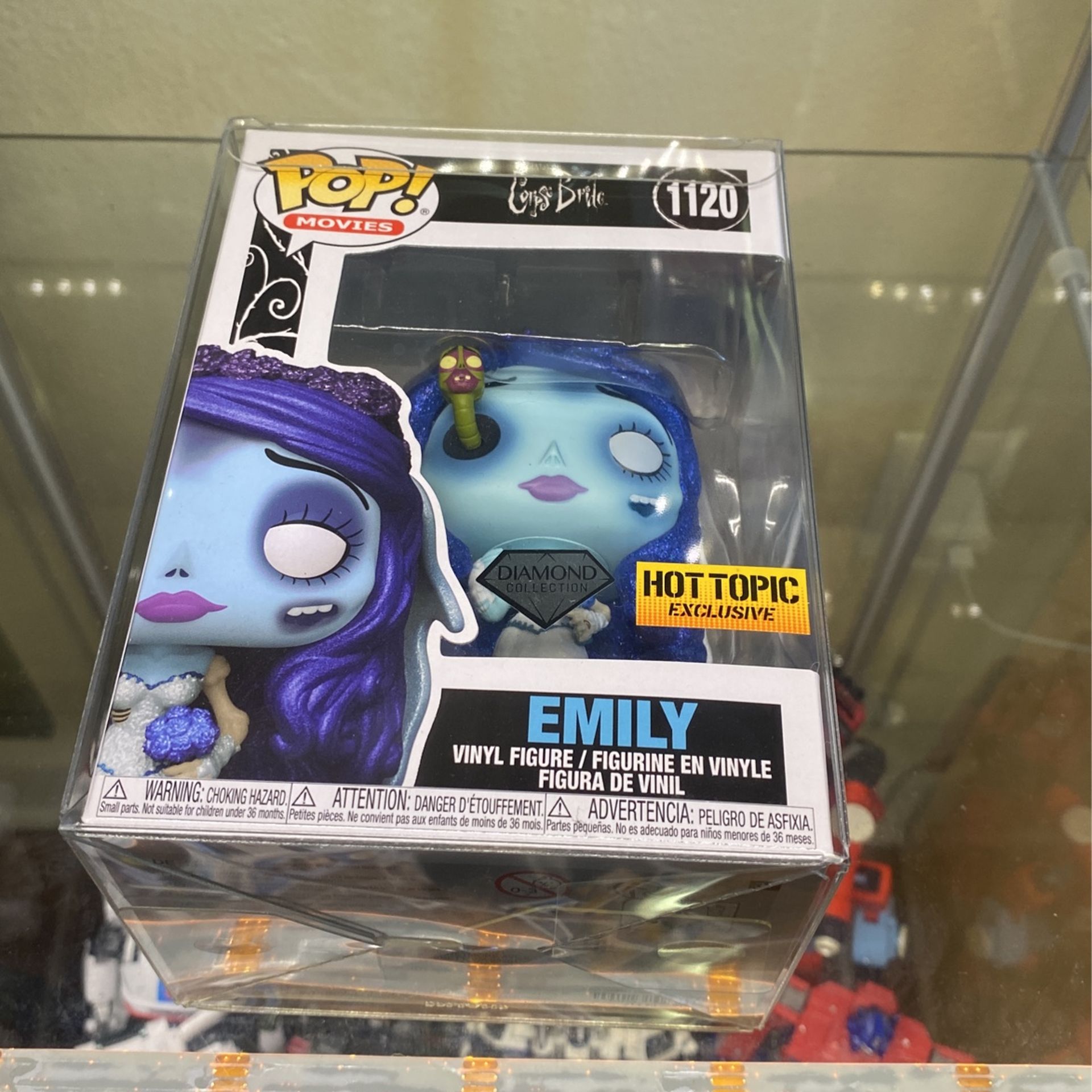 Corpse Bride Funko Pop ! (Emily) Diamond Hot Topic Exclusive