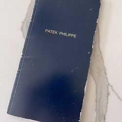 Vintage Patek Watch Catalog Complete With Foldout Watch Models Great Original Condition First Years Of Nautilus Trade For Wristwatch 