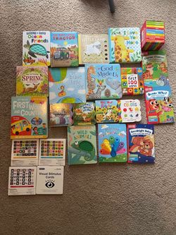Large Lot of Baby & Toddler Board Books